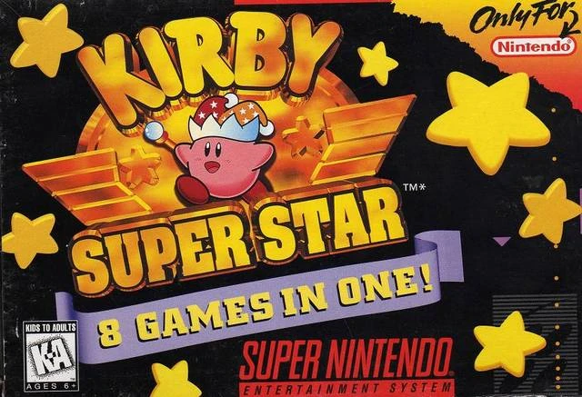 Kirby Super Star cover art