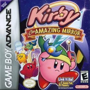 Kirby and the Amazing Mirror cover art