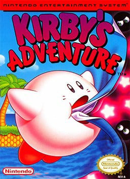 Kirby's Adventure cover art