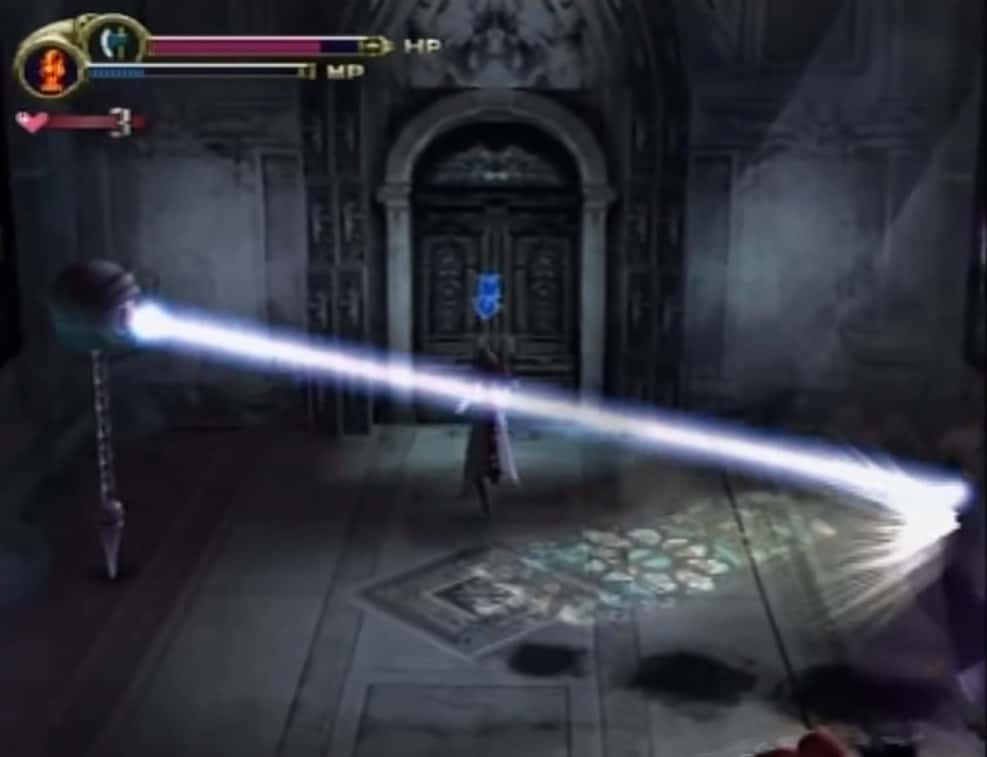 A screenshot of Castlevania Lament of Innocence