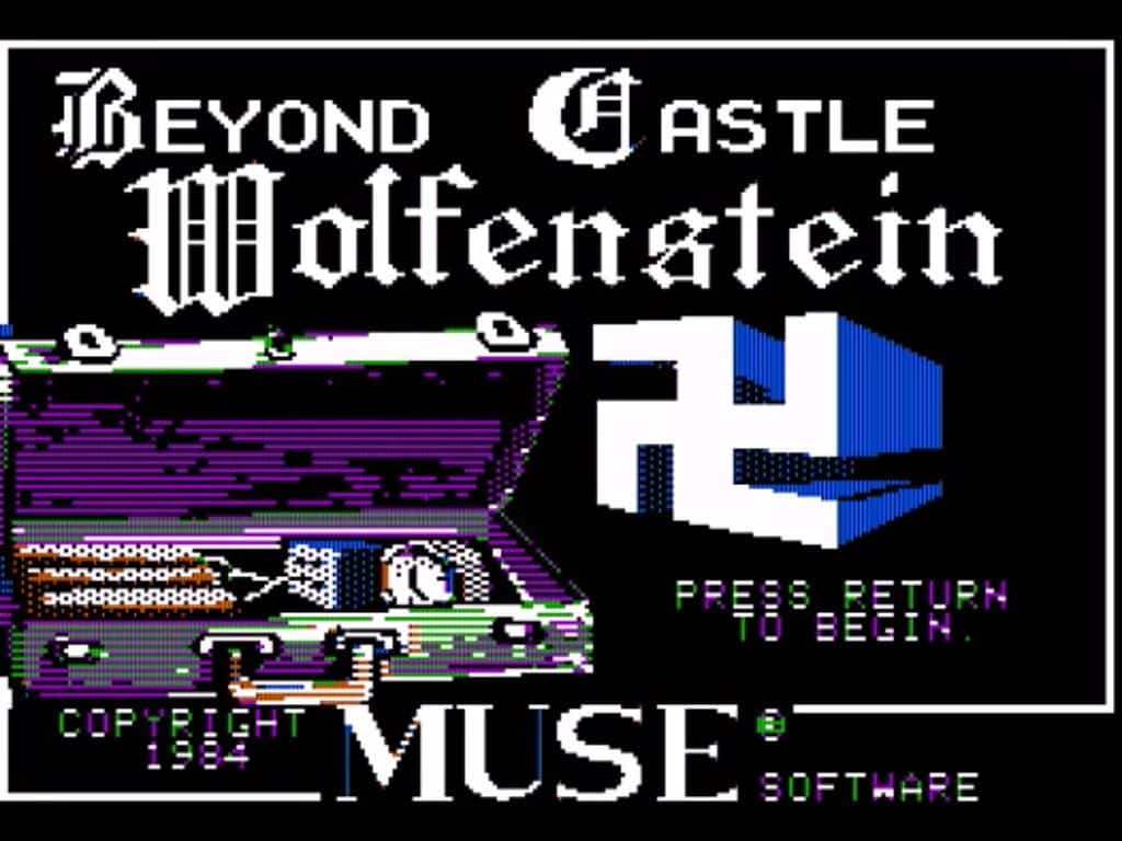 The cover art for Beyond Castle Wolfenstein features the bomb that will detonate the Nazi bunker.
