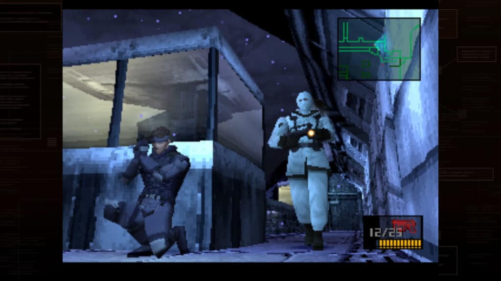 A Steam promotional image for Metal Gear Solid.