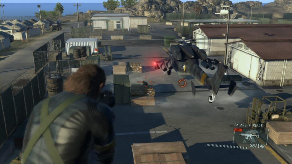 A Steam promotional image for Metal Gear Solid V: Ground Zeroes.