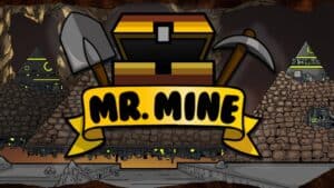 A title screen for Mr Mine.