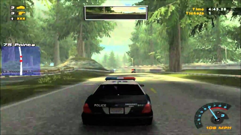 Police Car in Need for Speed: Hot Pursuit 2.