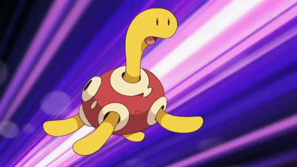 Shuckle in the animated Pokemon show.