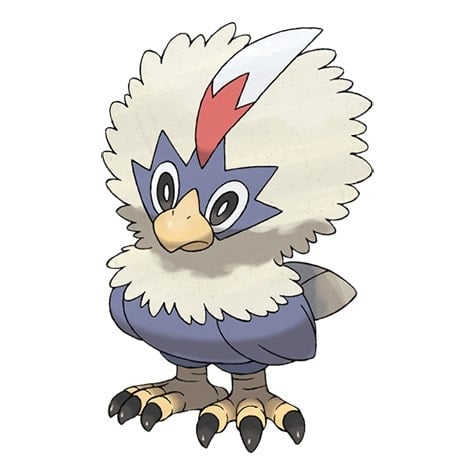 Rufflet Pokedex entry