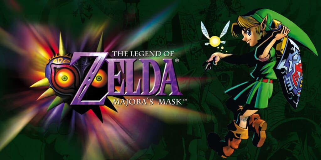 The Legend of Zelda: Majora's Mask key art