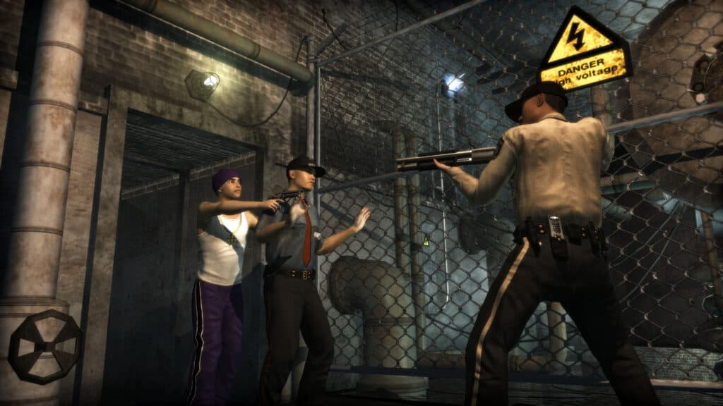 A Steam promotional image for Saints Row 2.