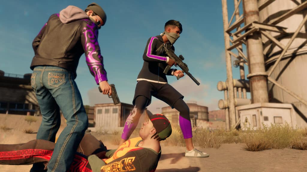 A Steam promotional image for Saints Row (2022).