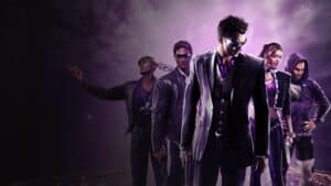 A PlayStation promotional image for Saints Row: The Third.
