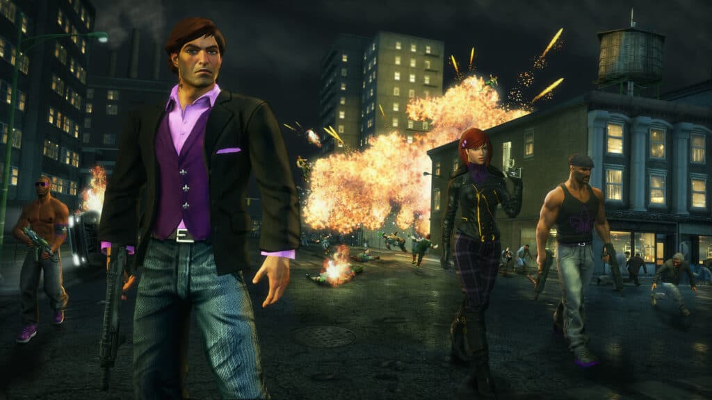 A Steam promotional image for Saints Row: The Third.
