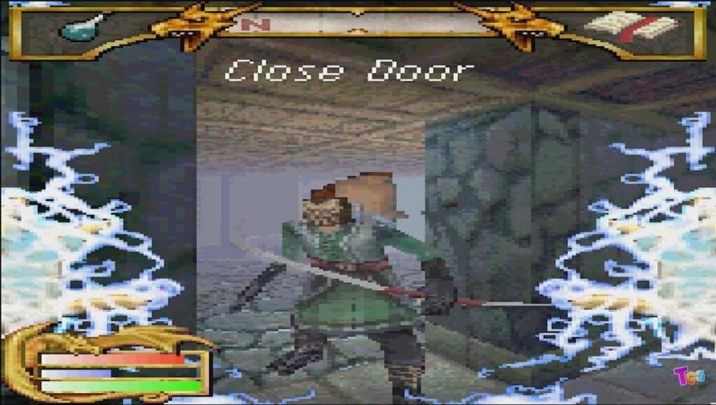 The Elder Scrolls Travels: Shadowkey gameplay on N-Gage gaming phone.