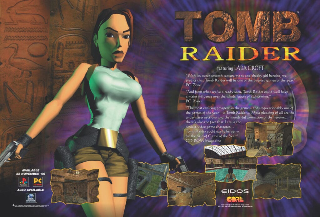 Tomb Raider 96 promo poster