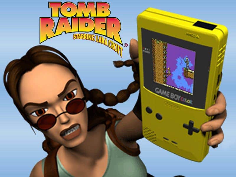 Tomb Raider Game Boy promo