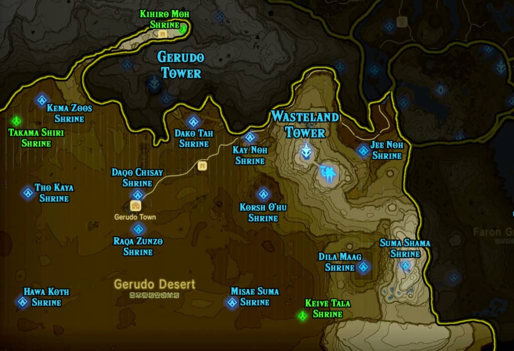 Zelda: Breath of the Wild - All Shrine Locations - Cheat Code Central