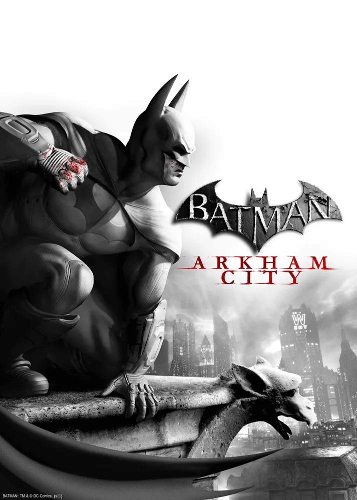 Arkham City game cover promo