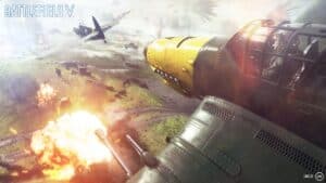 Battlefield V screenshot in flight