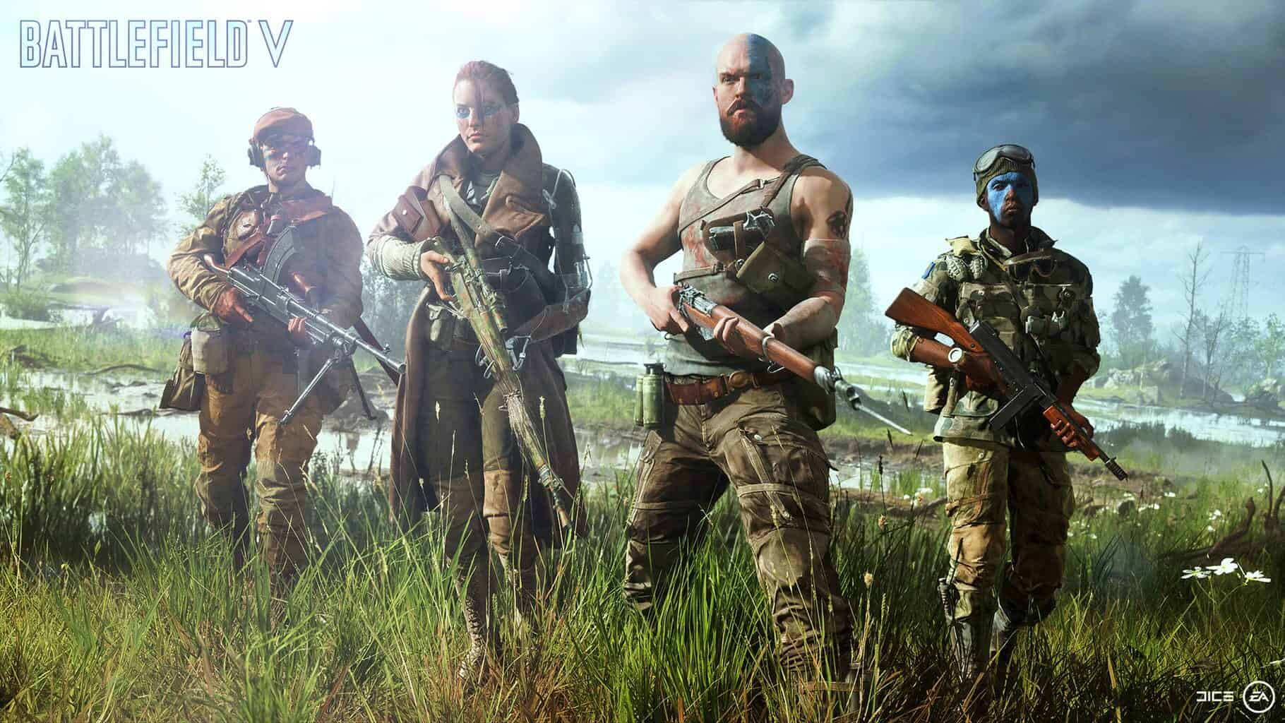 Battlefield V character screenshot