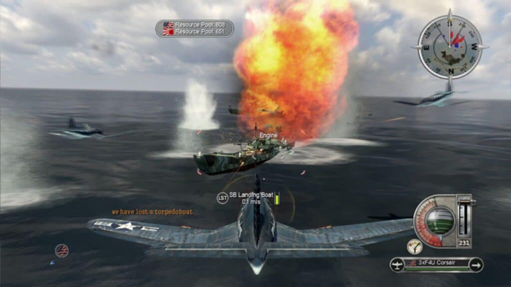 battle stations screenshot of ship