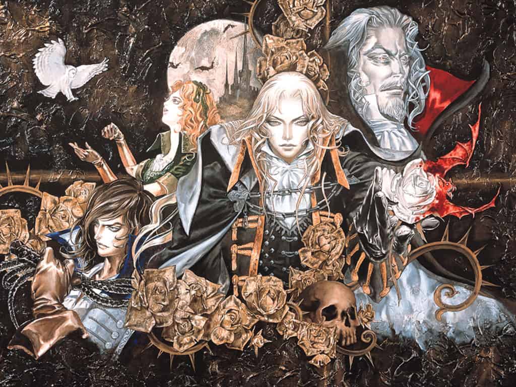 Artwork from Castlevania Symphony of the Night