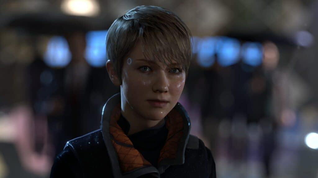 Detroit become human screenshot of female character