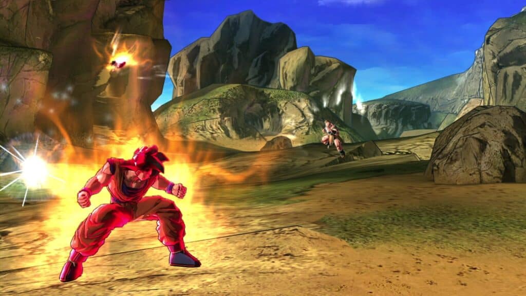 Dragon Ball Z screenshot character combat