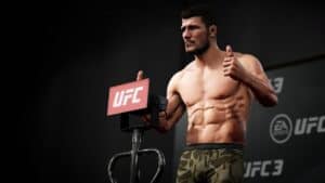 EA Sports UFC 3 screenshot of character