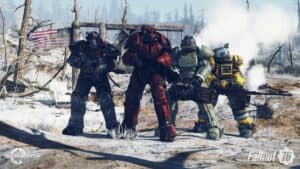 Fallout 76 Power Armor suits
