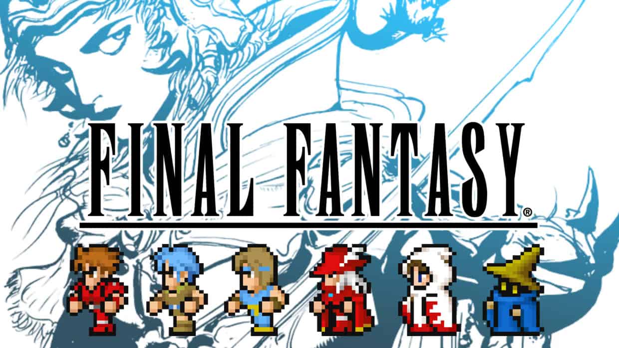 Final Fantasy Pixel Remaster key art