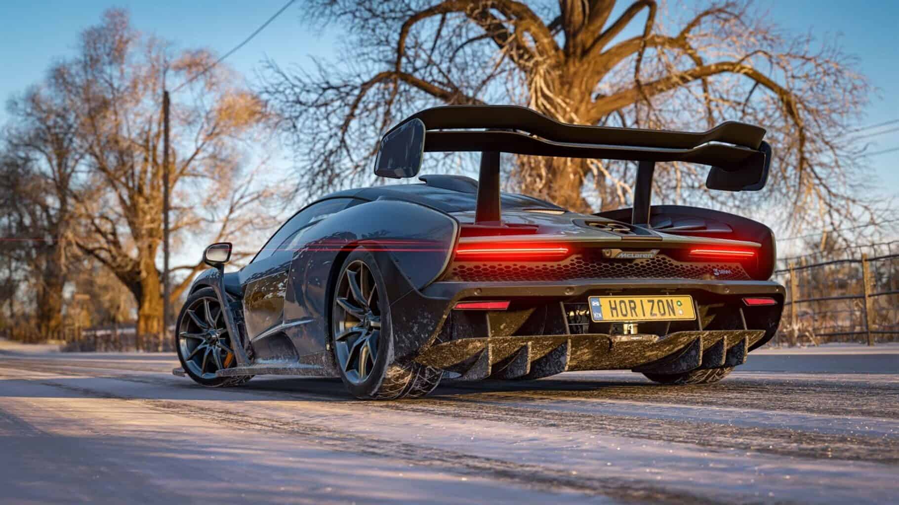 Forza Horizon 4 screenshot of race car