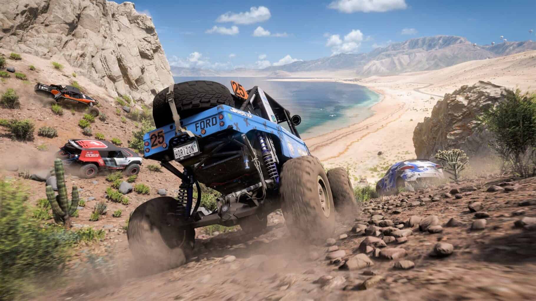 Forza Horizon reaching new heights thanks to big tires