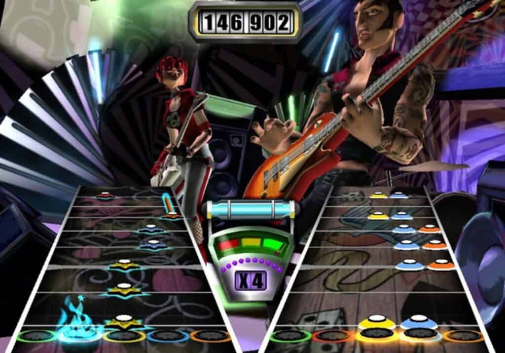 Playstation 2 guitar hero games deals