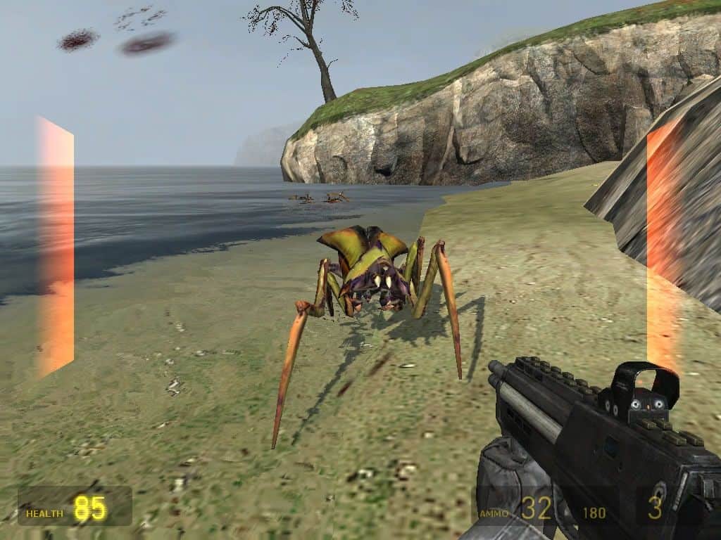 A screenshot from Half-Life 2