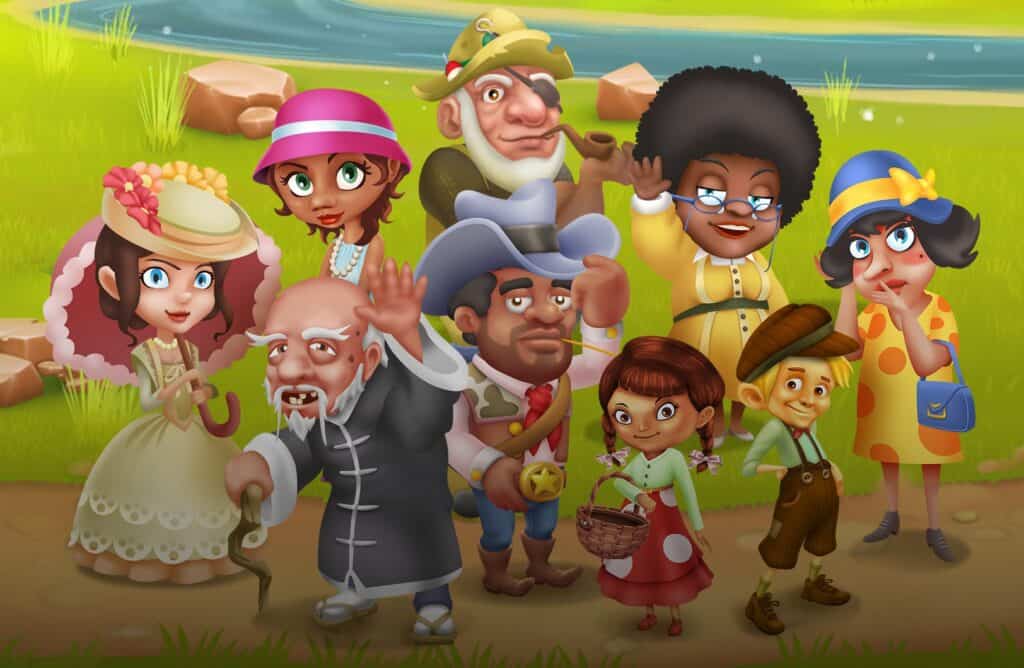 Hay Day characters