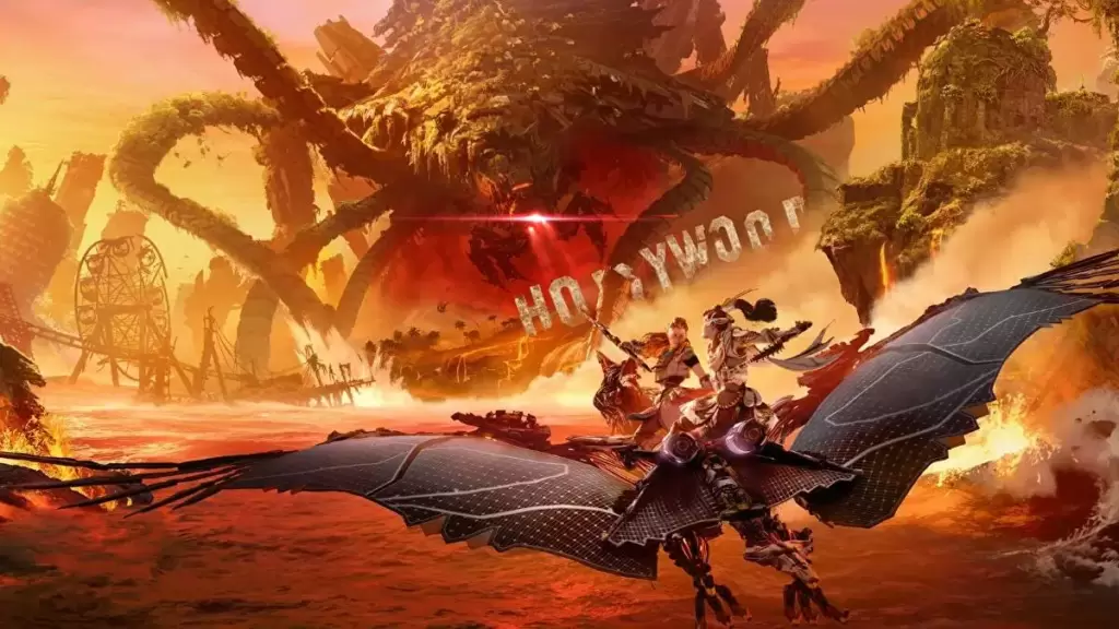 Horizon Forbidden West: Burning Shores key art