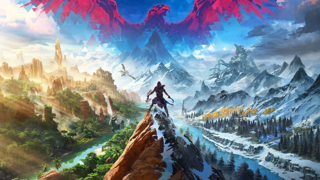 Horizon: Call of the Mountain key art