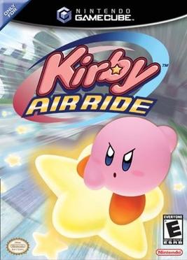 Kirby Air Ride cover art