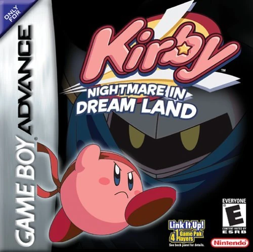 Kirby Nightmare in Dream Land cover art