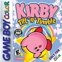 Kirby Tilt 'n' Tumble cover art