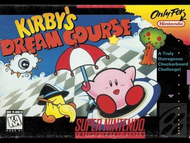 Kirby's Dream Course cover art