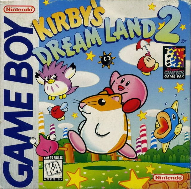 Kirby's Dream Land 2 cover art