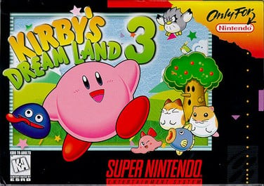 Kirby's Dream Land 3 cover art