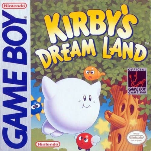 Kirby's Dream Land cover art
