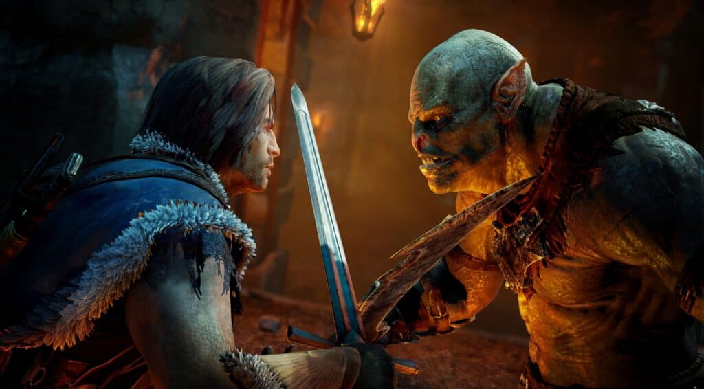 A screenshot of Middle-Earth Shadow of Mordor
