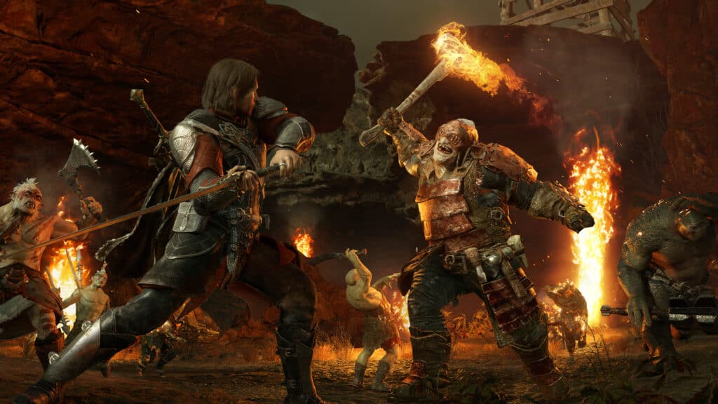 A screenshot of Middle-Earth Shadow of War