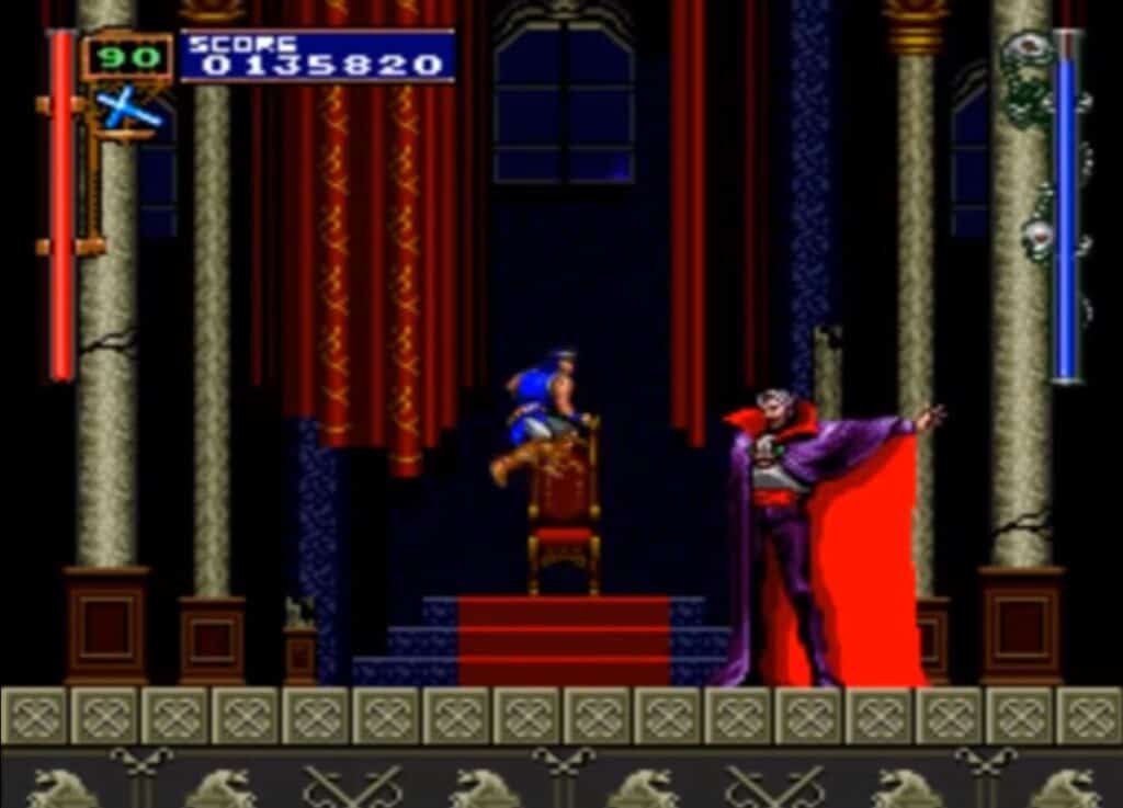 A screenshot of Castlevania: Rondo of Blood