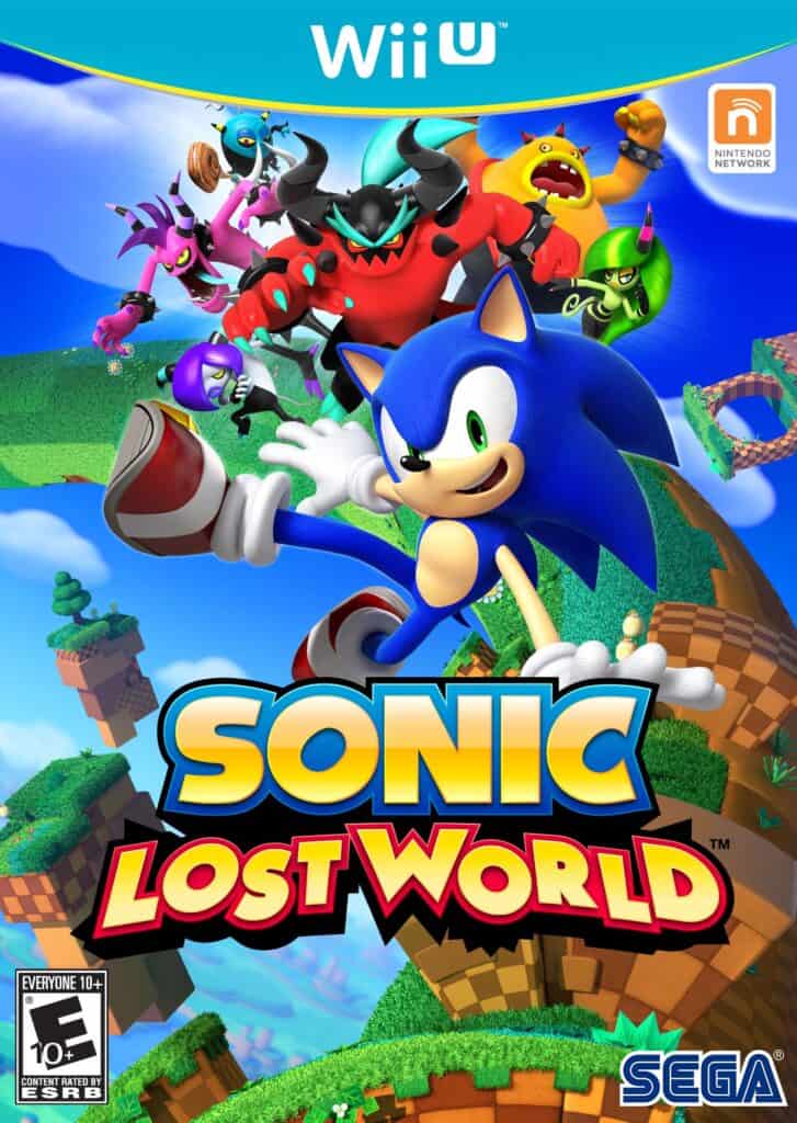 Sonic Lost World cover art