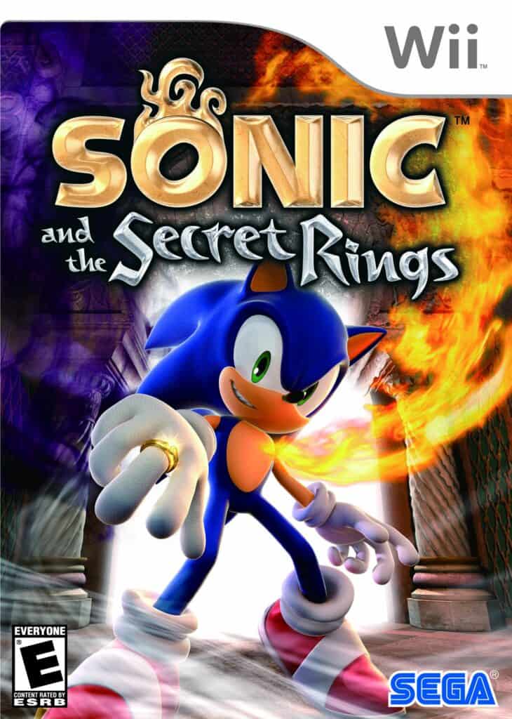 Sonic and the Secret Rings cover