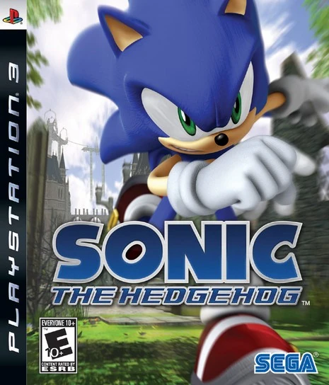 Sonic the Hedgehog (2006) cover art
